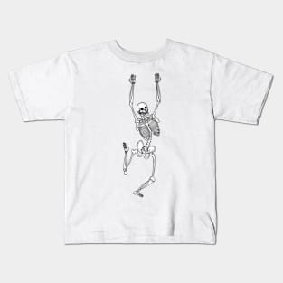 Skeleton Dance - Halloween Party Skeleton Kids T-Shirt